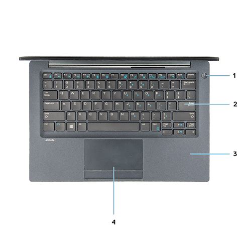 dell latitude 7390 power button